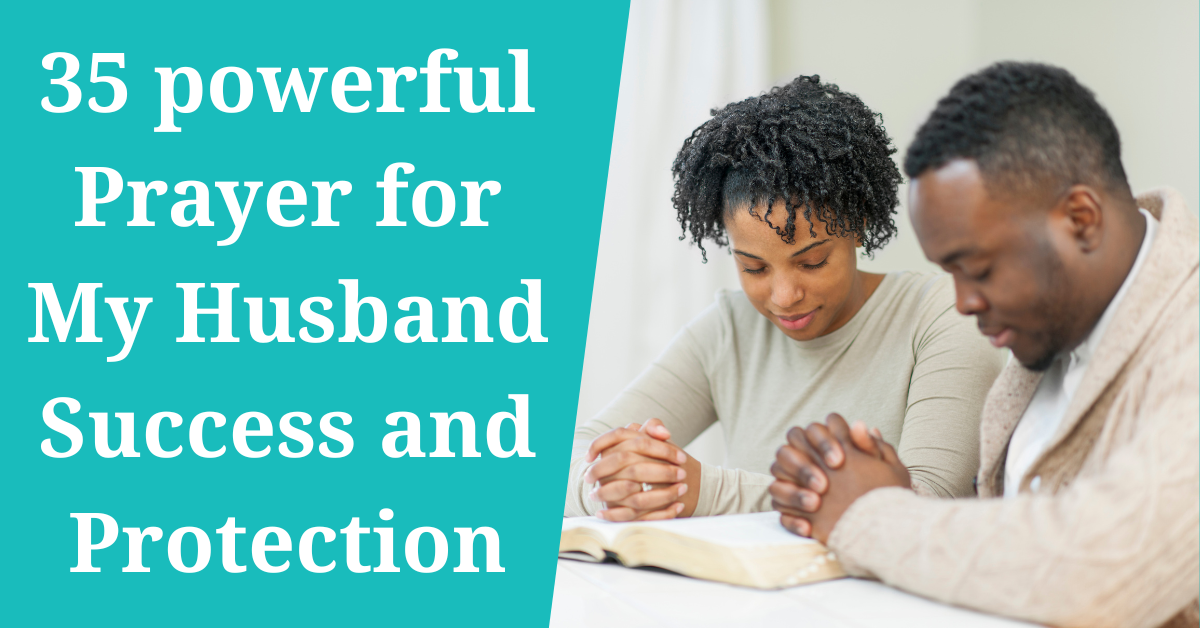 prayer for my husband success and protection