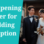 Opening Prayer for Wedding Reception