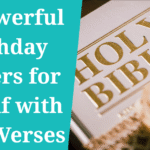 Birthday Prayers for Myself with Bible Verses