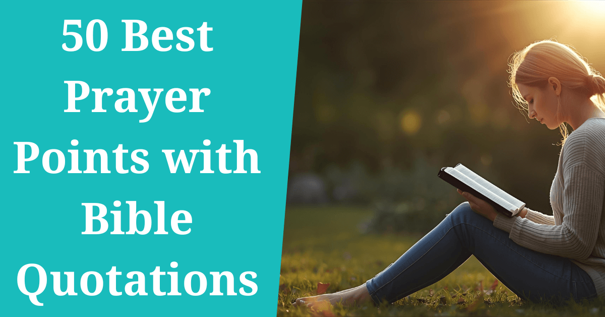 prayer points with bible quotations
