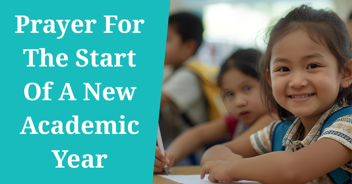 prayer for the start of a new academic year