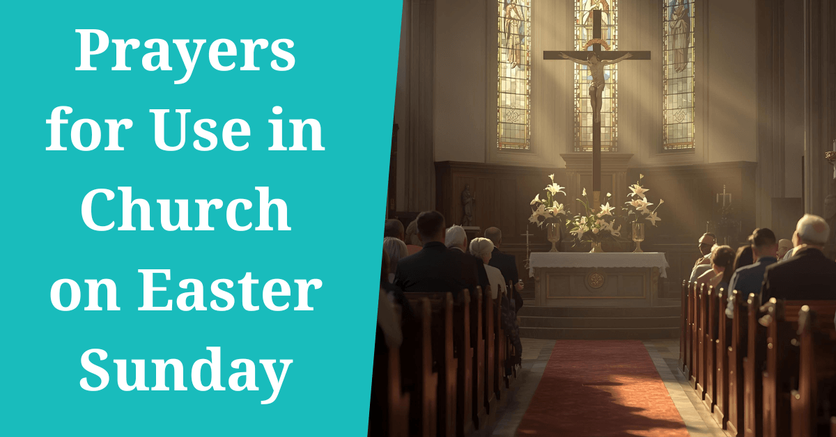 prayers for use in church on easter sunday