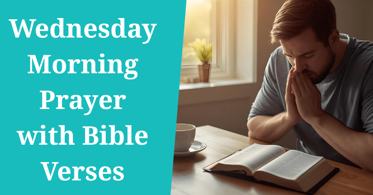 wednesday morning prayer with bible verses