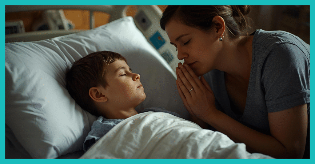 prayer for sick child in the hospital