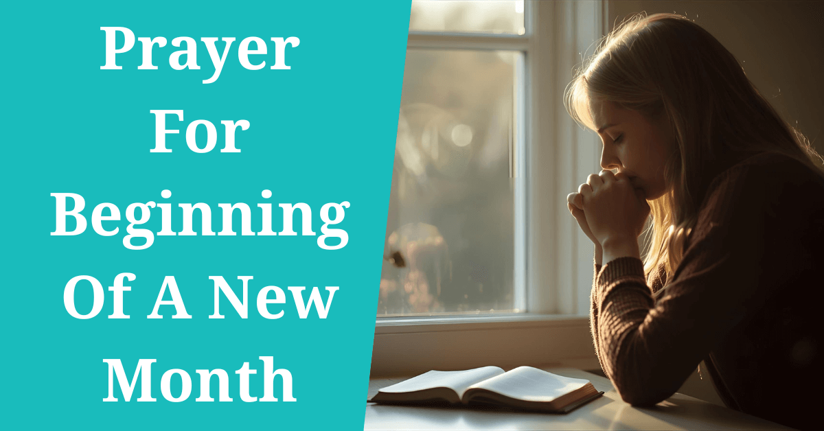 prayer for beginning of a new month